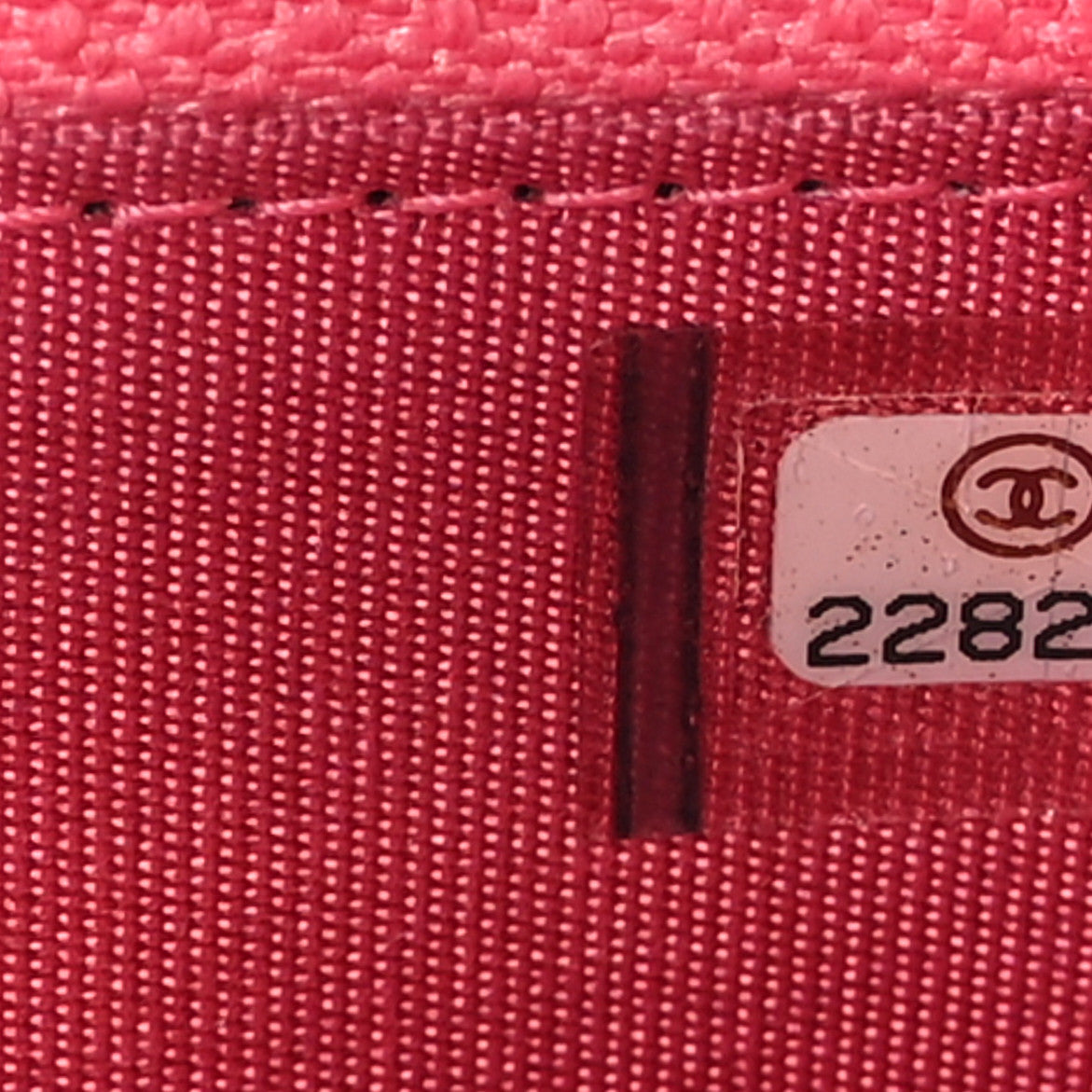 Chanel Lambskin Quilted Small Boy Zip Around Wallet Pink 8 of 8