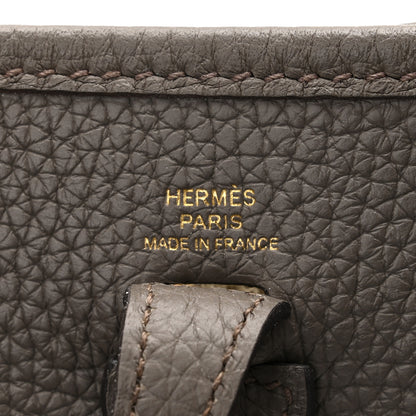 Hermes Taurillon Clemence Evelyne TPM Etain 6 of 10