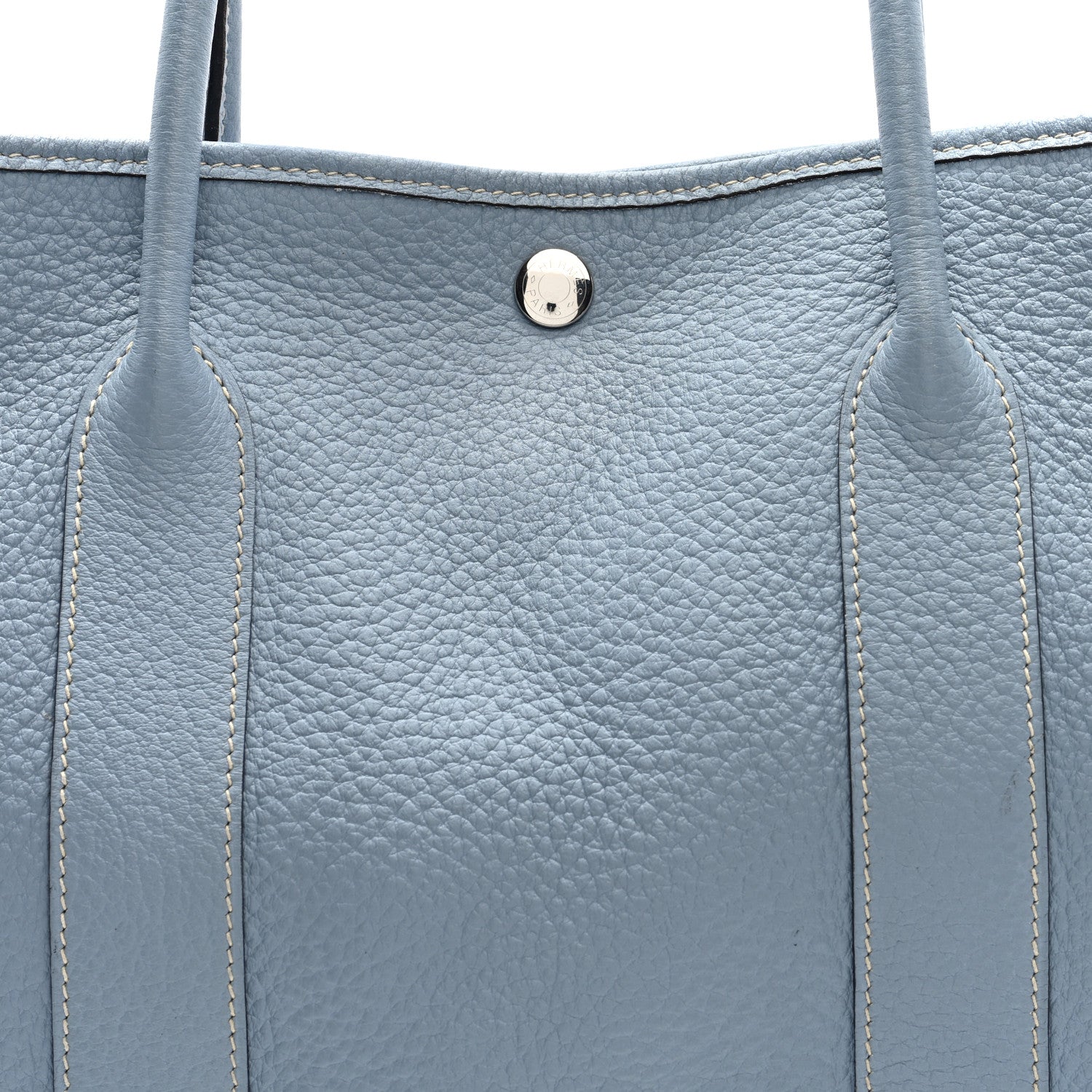 Hermes Negonda Garden Party 36 MM Bleu Lin 7 of 9