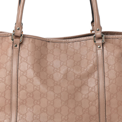 Gucci Guccissima Vitello Tender Medium Joy Tote Winter Rose 7 of 9