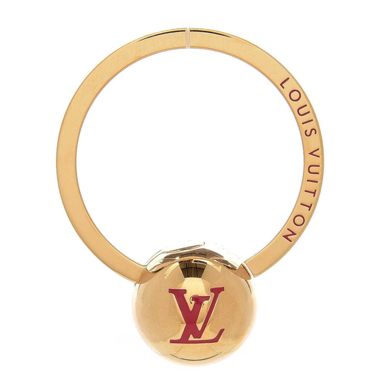 Sphere Key Ring Gold