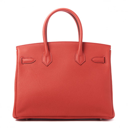 Hermes Togo Birkin 30 Geranium 3 of 32