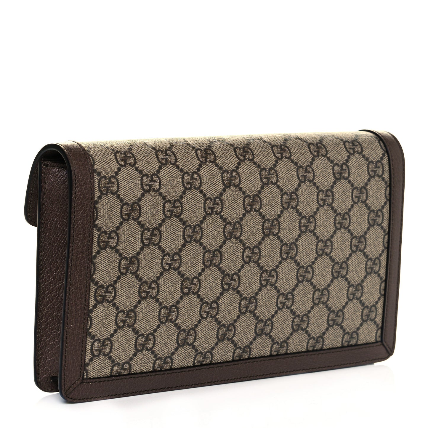 GG Supreme Monogram Dionysus Clutch Wristlet Beige New Acero