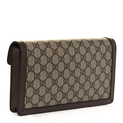Gucci GG Supreme Monogram Dionysus Clutch Wristlet Beige New Acero 4 of 12