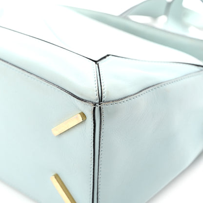 Loewe Calfskin Small Puzzle Bag Light Blue 10 of 13