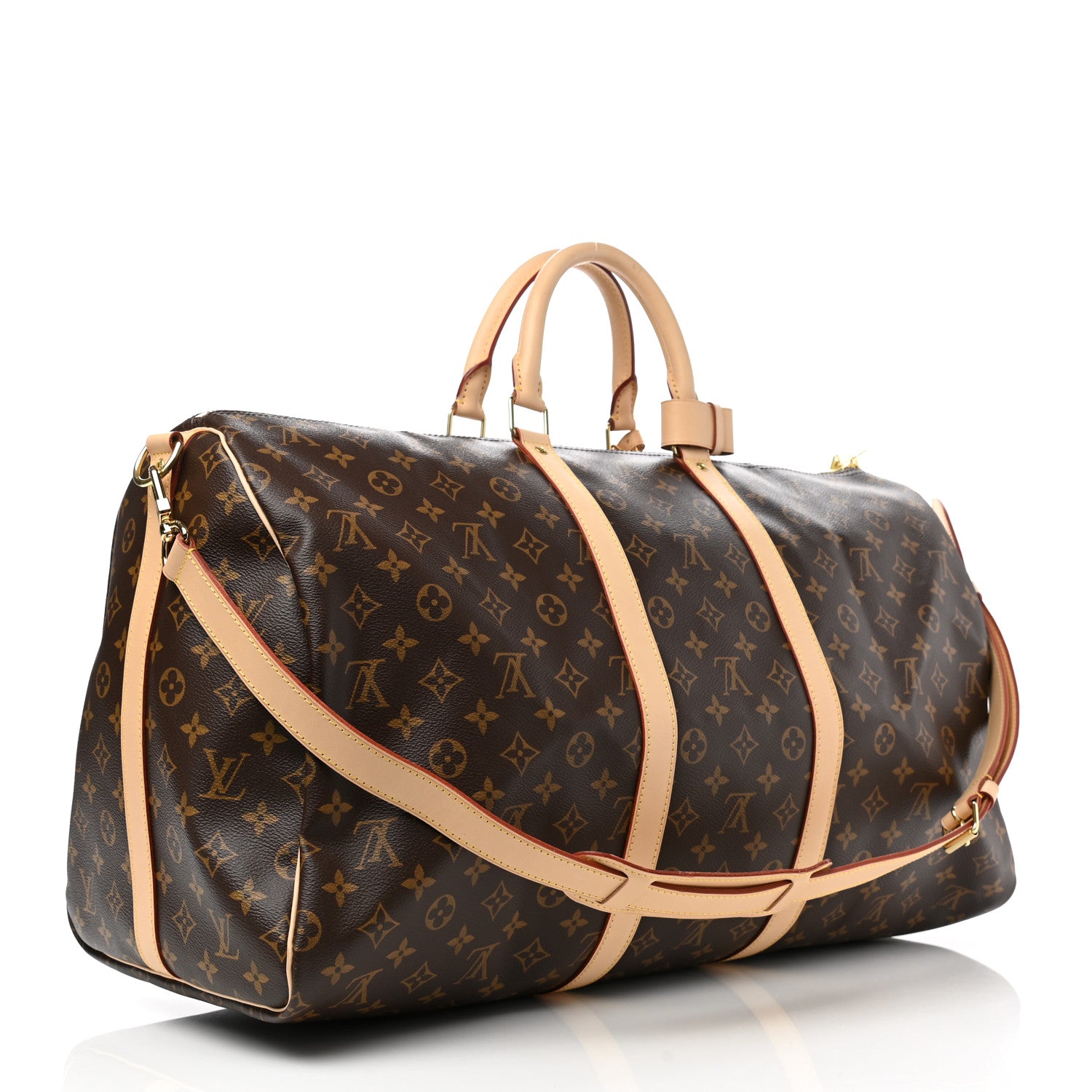 Louis Vuitton Monogram Keepall Bandouliere 55 3 of 10