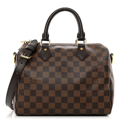 Louis Vuitton Damier Ebene Speedy Bandouliere 25 1 of 10