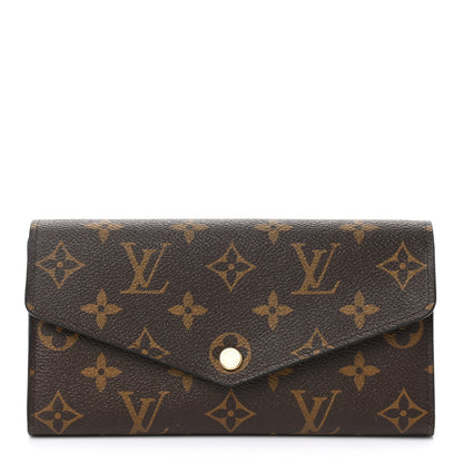 Louis Vuitton Monogram Sarah Wallet NM Rose Ballerine 1 of 7