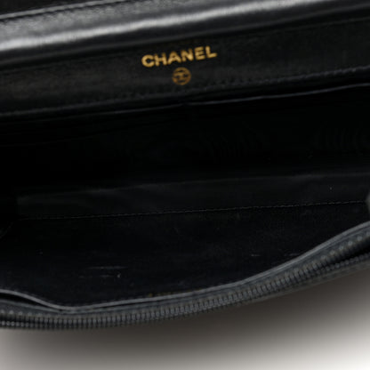 Chanel Caviar Timeless CC Wallet on Chain WOC Black 5 of 10