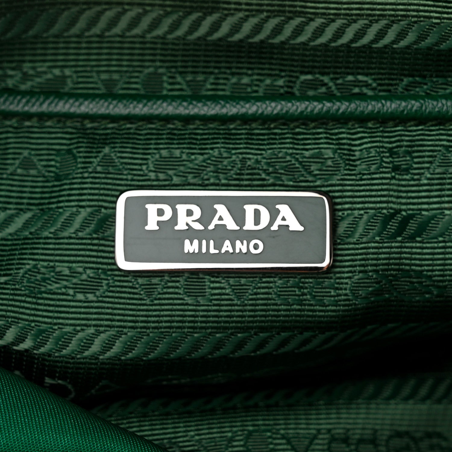 Prada Nylon Vela Saffiano Double Buckle Backpack Oleandro 6 of 11