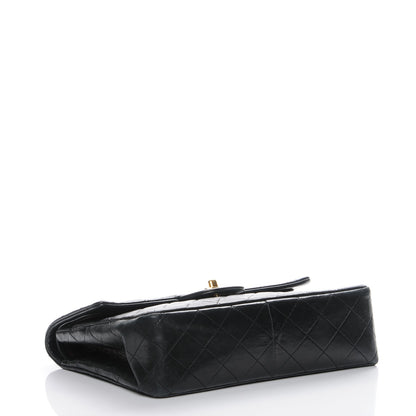 Chanel Lambskin Quilted Medium Double Flap Black 4 of 7