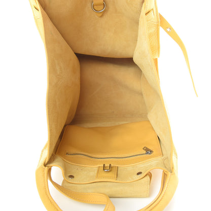 Celine Supple Grained Calfskin Small Long Strap Big Bag Sunflower 5 of 17