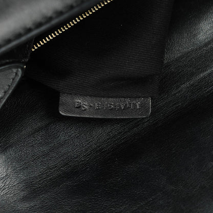 Valentino Garavani Vitello Large Glam Lock Rockstud Flap Black 7 of 7