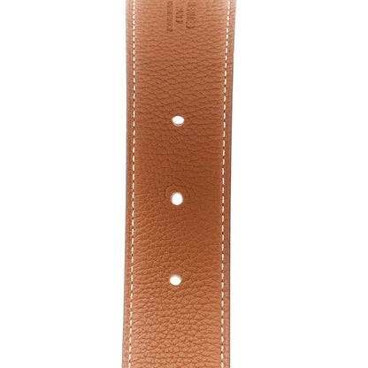 Hermes Box Togo 32mm H Belt 95 Black Gold 4 of 5
