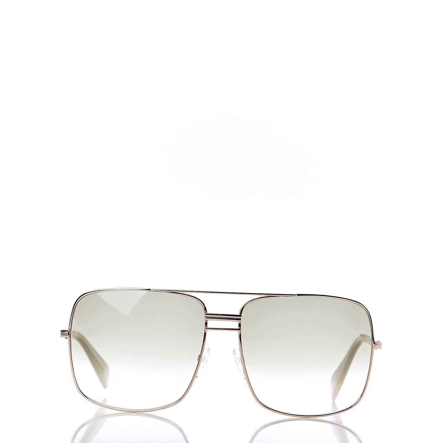 Celine Metal Sunglasses CL 41808/S Gold 2 of 7
