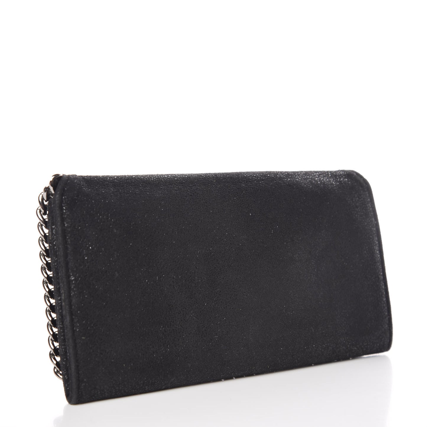 Shaggy Deer Falabella Flap Wallet Black
