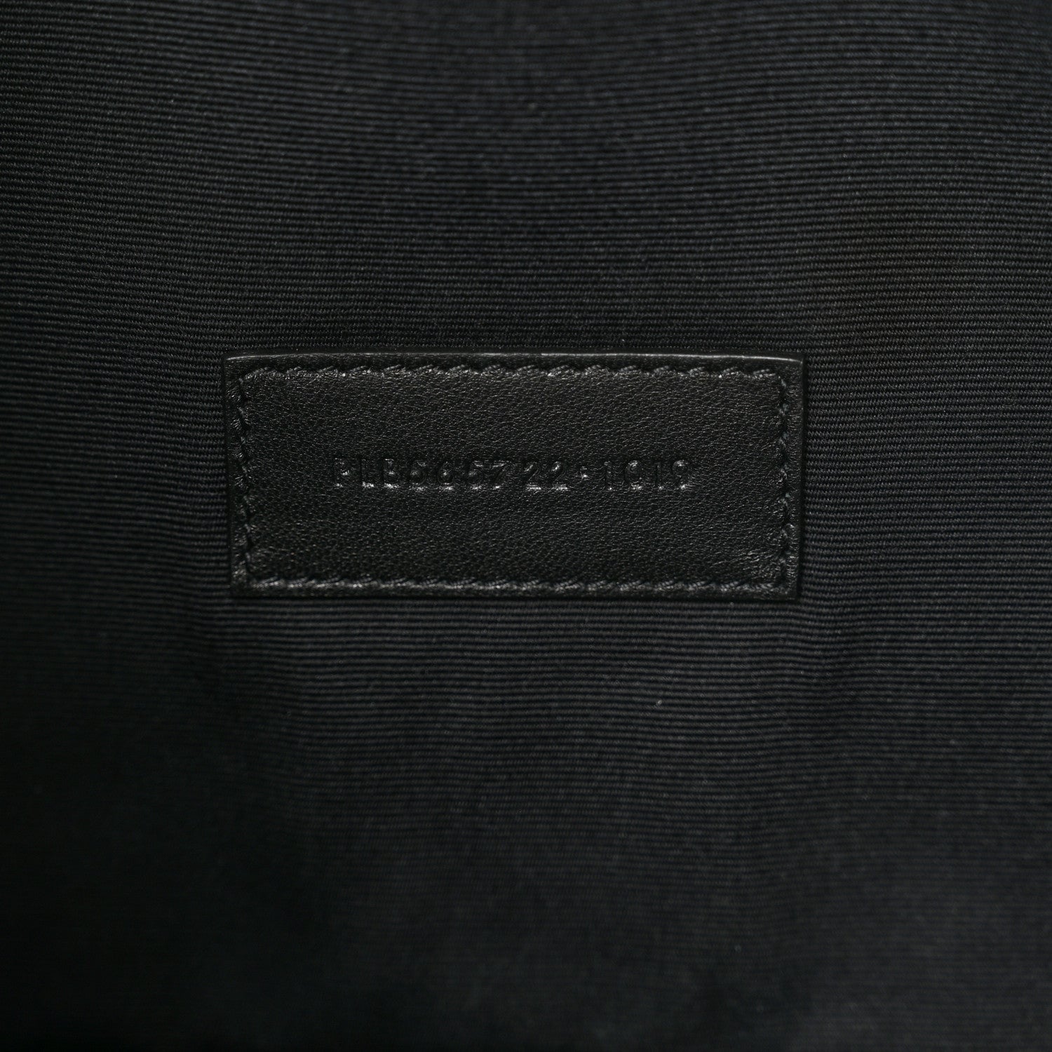 Saint Laurent Linen Canvas Rive Gauche Zipped Pouch Optic White 6 of 9