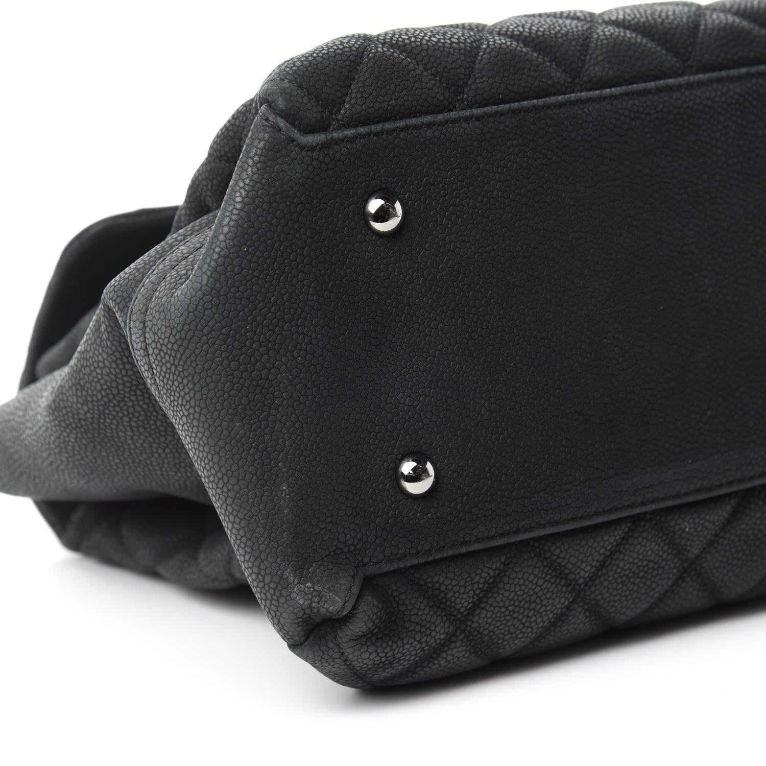 Chanel Iridescent Caviar Medium Lady Pearly Flap Black 6 of 10