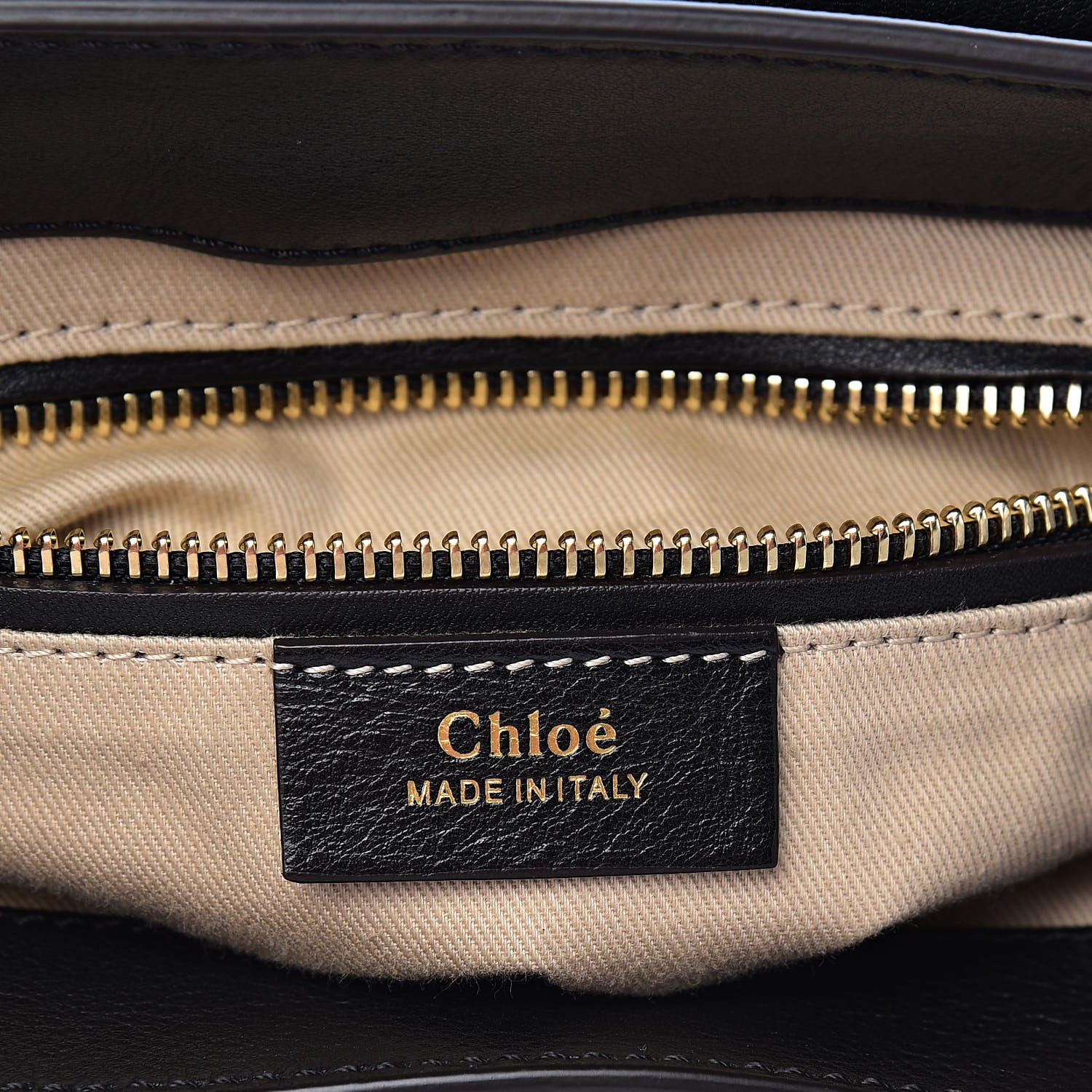 Chloe Suede Calfskin Small Faye Backpack Black 6 of 11