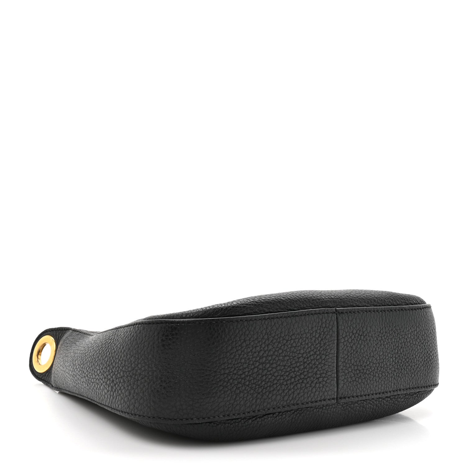 Prada Vitello Phenix Zippered Messenger Hobo Black 1797079