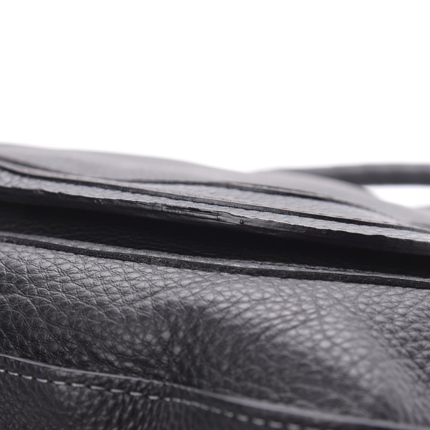 Chloe Calfskin Large Marcie Satchel Black 11 of 12