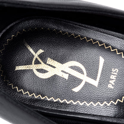 Saint Laurent Vernigolf Tribtoo Platform 80 Pumps 38 Black 7 of 8