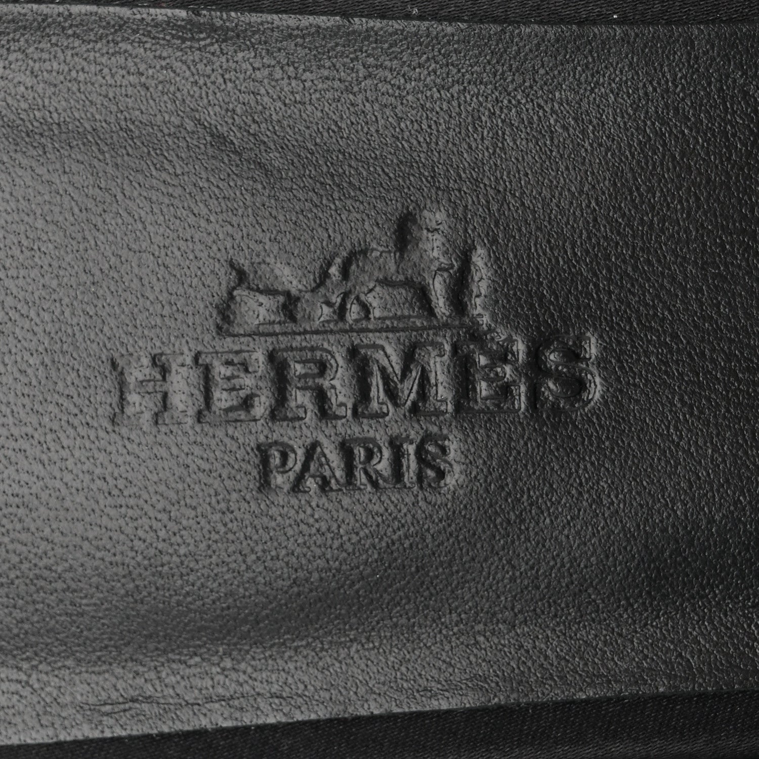 Hermes Satin Oz Mules 36.5 Black 7 of 10