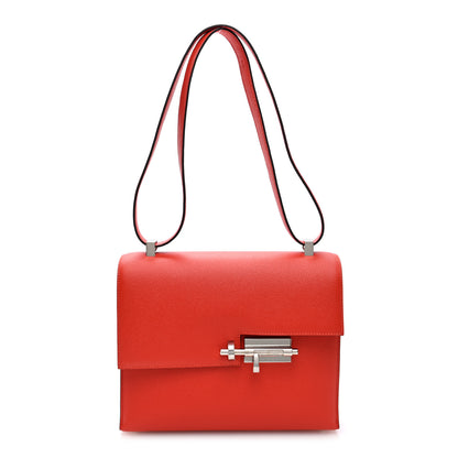 Hermes Epsom Verrou 21 Rouge Tomate 1 of 10