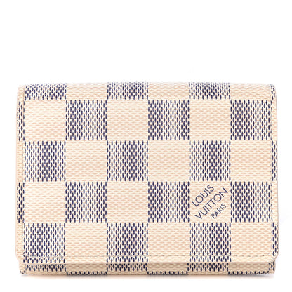 Louis Vuitton Damier Azur Business Card Holder 1 of 5