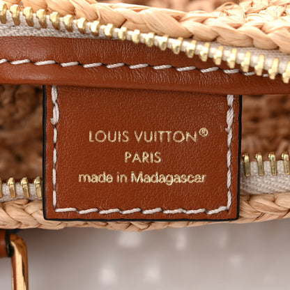 Louis Vuitton Raffia Nano Speedy Natural Tan 6 of 10