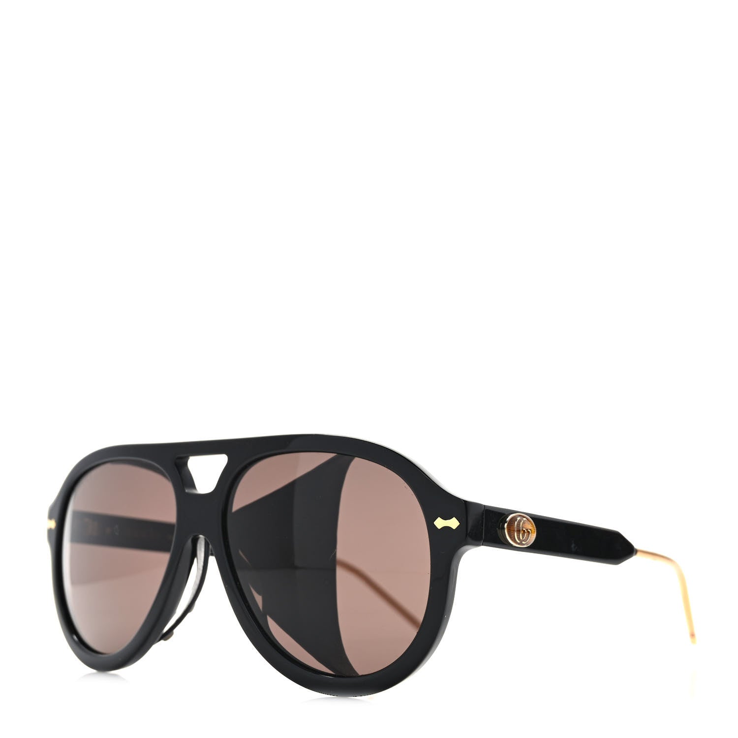Gucci Acetate Snakeskin Sunglasses GG0670S Black 1 of 7