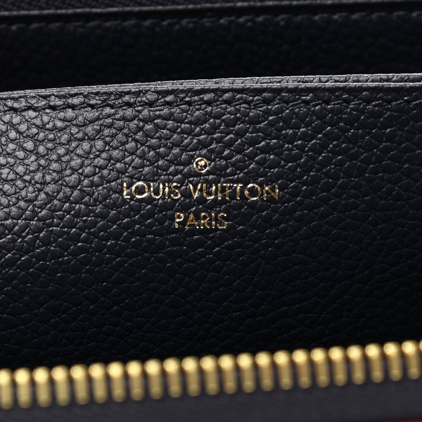 Empreinte Zippy Wallet Marine Rouge