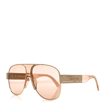Christian Dior Metal Acetate Diorsignature A3U Sunglasses Nude 1 of 7
