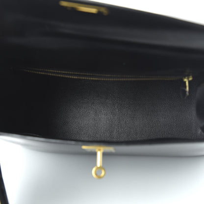 Hermes Box Kelly Sellier 28 Black 6 of 11