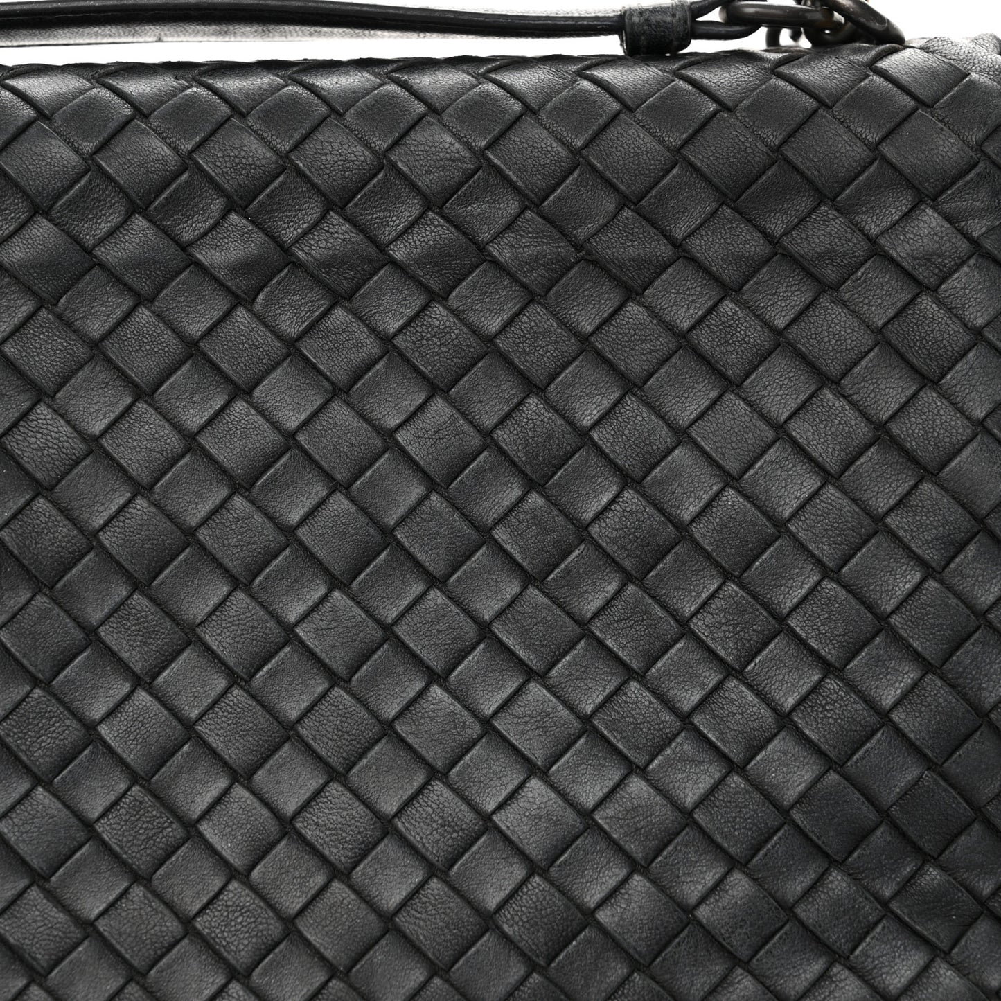 Nappa Intrecciato Small Olimpia Bag Black