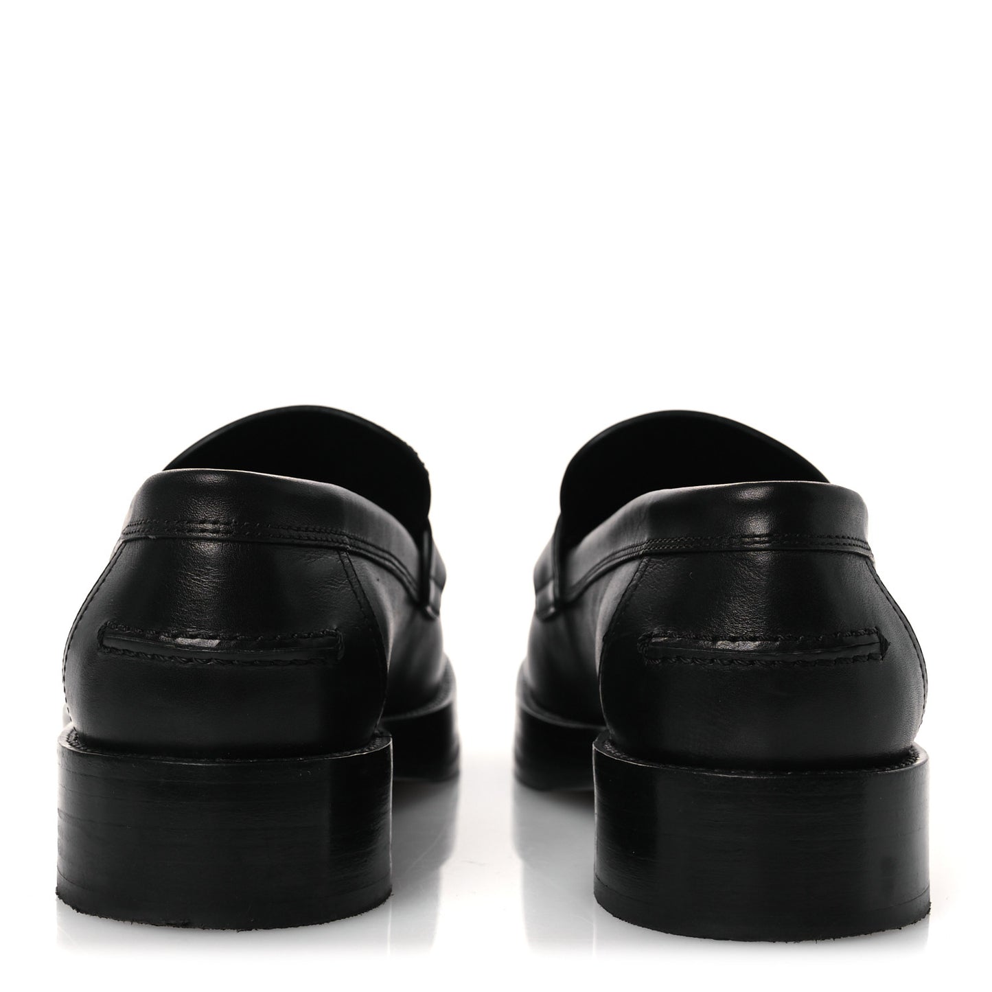 Calfskin Womens Hot Loafer 37 Black