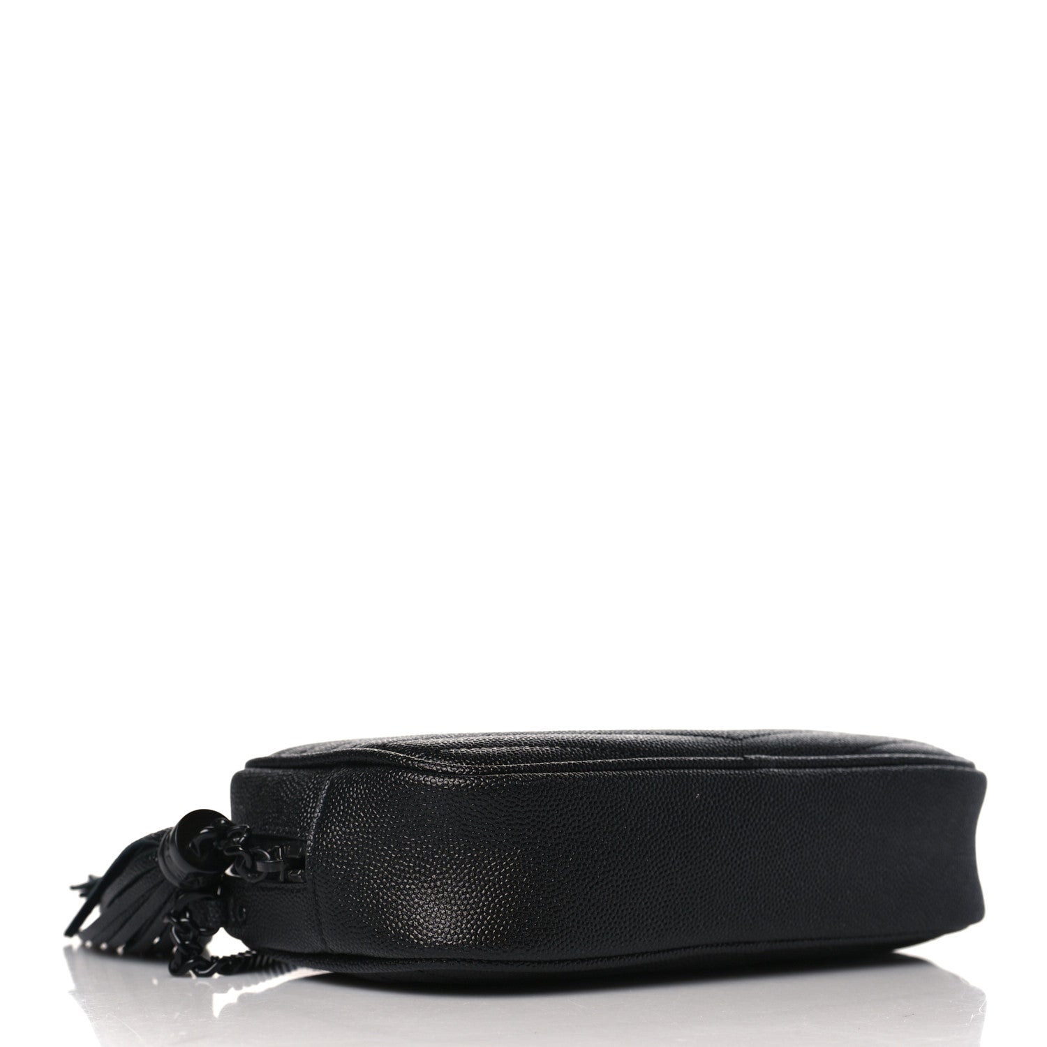 Saint Laurent Grain De Poudre Matelasse Monochrome Monogram Mini Lou Camera Bag Black 4 of 10