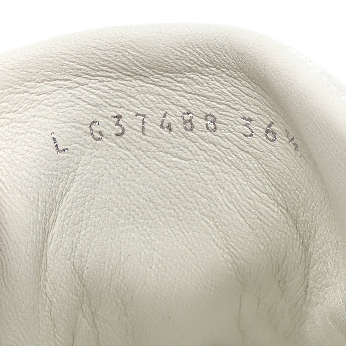 Fabric Womens Logo Sneakers 36.5 White