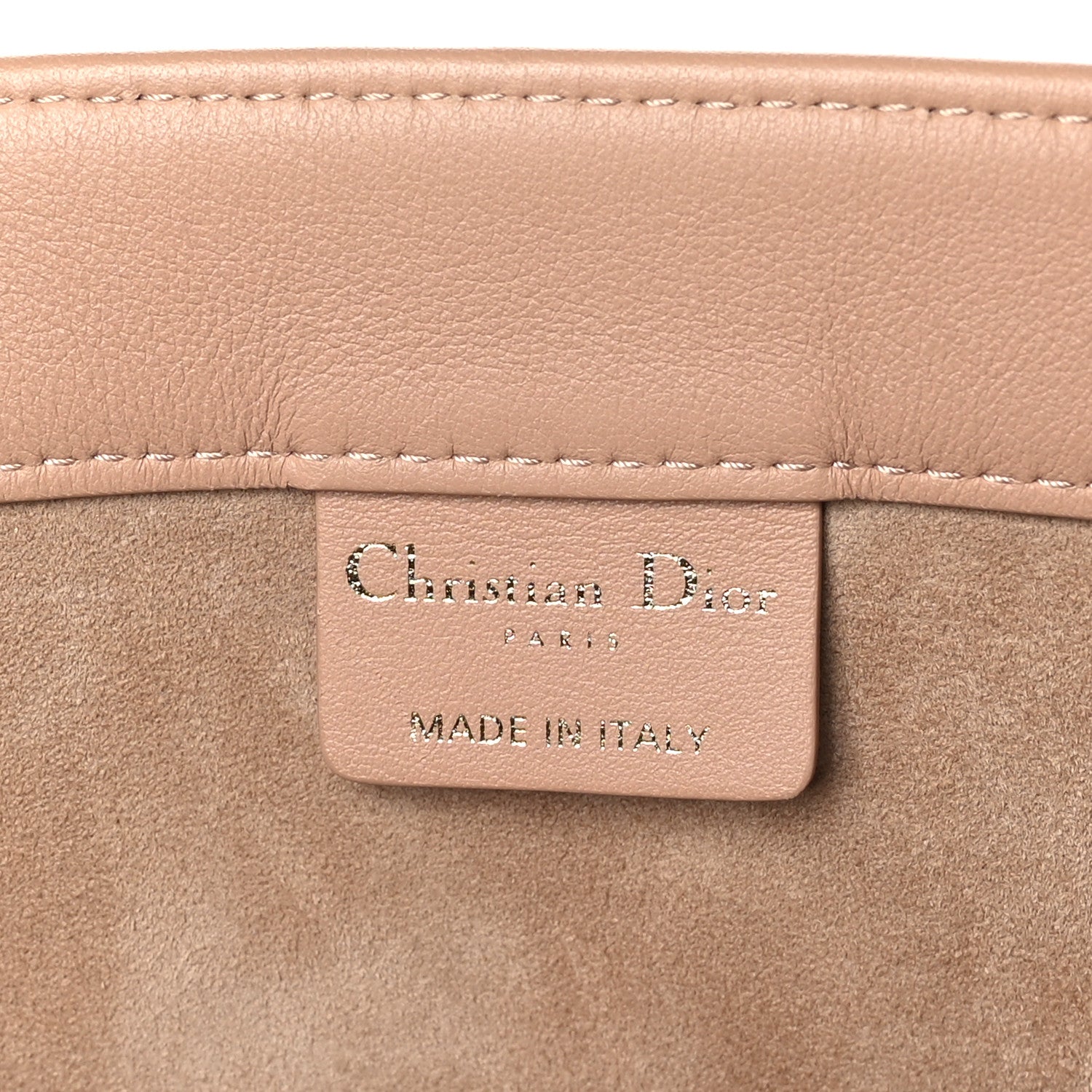 Christian Dior Calfskin Embossed Large Book Tote Rose de Vents 5 of 9