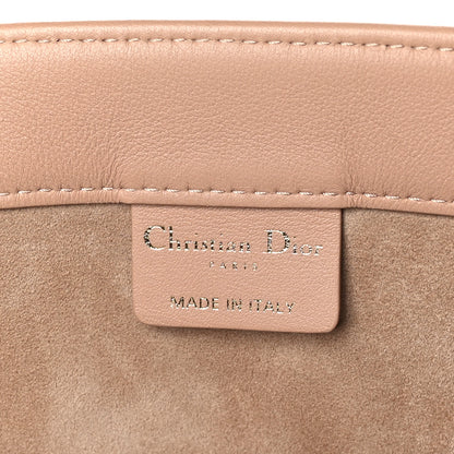 Christian Dior Calfskin Embossed Large Book Tote Rose de Vents 5 of 9