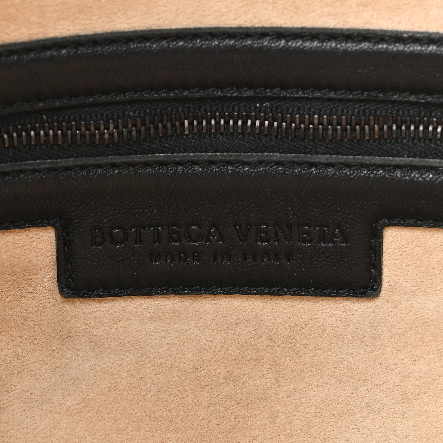 Nappa Intrecciato Pocket Tote Black