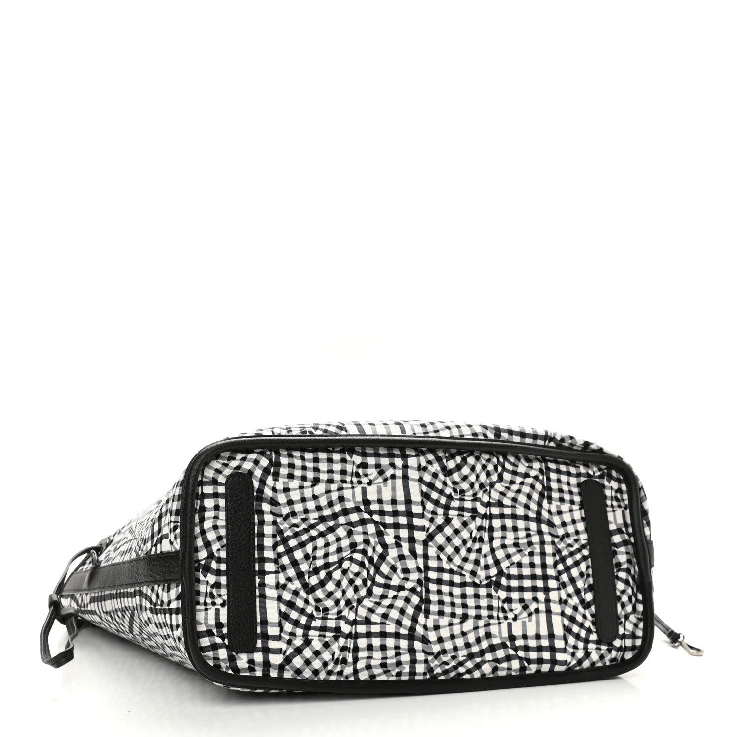 MCM Visetos Medium Liz Reversible Shopper Tote Black 13 of 16