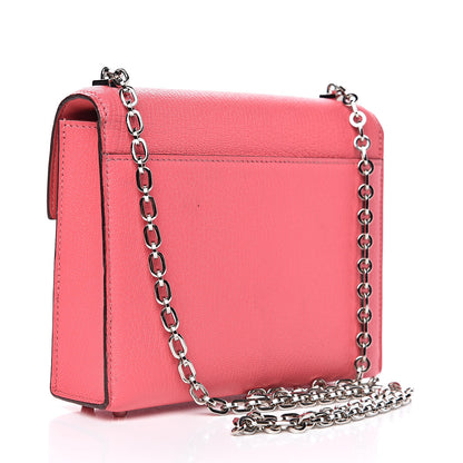 Hermes Chevre Chamkila Mini Verrou Chaine Bag Rose Lipstick 3 of 13