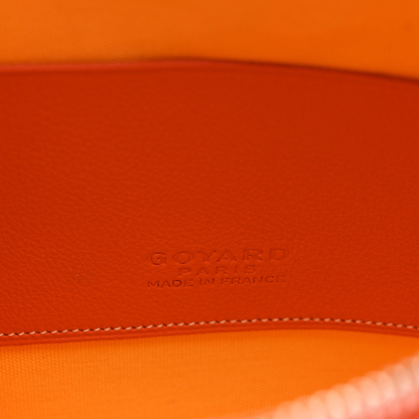 Goyardine Senat Pochette PM Orange