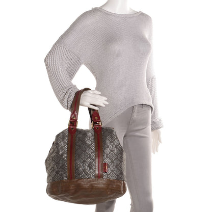 Louis Vuitton Jacquard Monogram Fabric Aviator Kaki 2 of 8
