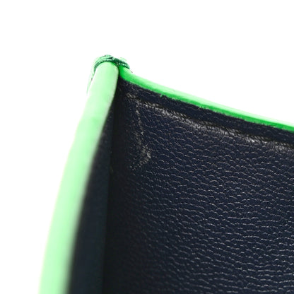 Alexander McQueen Calfskin Crocodile Embossed Knuckle Shoulder Bag Green 9 of 9