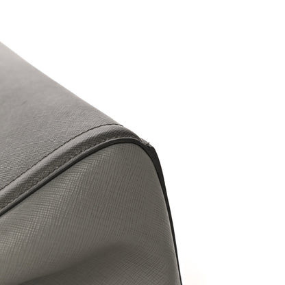 Prada Saffiano Lux Bi-Color Tote Marmo Nube 11 of 14