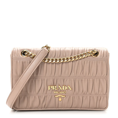 Prada Nappa Gaufre Flap Cipria 1 of 9