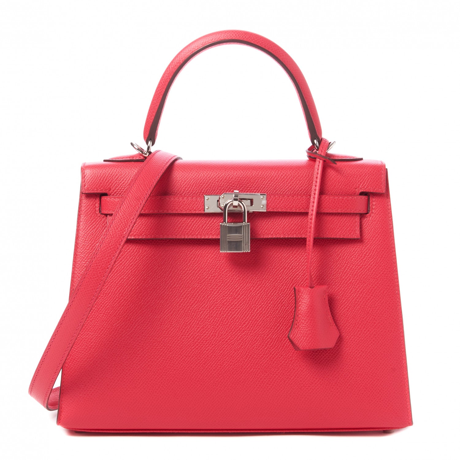 Hermes Epsom Kelly Sellier 25 Rose Extreme 1 of 32