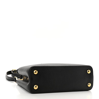 Louis Vuitton Taurillon Capucines BB Black 4 of 9
